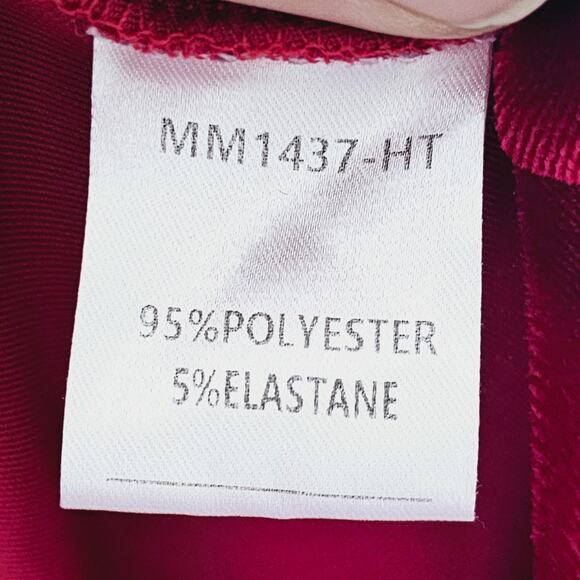 Double Crazy Velvet Spaghetti Strap Ruched Bodycon Dress Sz M Valentines Day - Picture 6 of 7